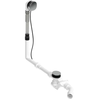 Vannas sifons Duravit, universāls, 52mm, hroms 792202000001000 Vannas sifons Duravit, universāls, 52mm, hroms 792202000001000