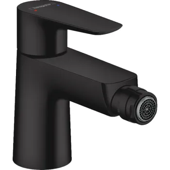 Bide maisītājs Hansgrohe Talis E, ar pop-up, matēts melns