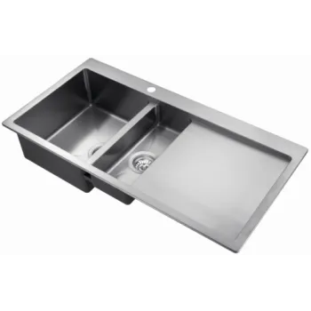 Aquasanita Virtuves izlietne LUNA 100x50cm, LUN151M-L Aquasanita Virtuves izlietne LUNA 100x50cm, LUN151M-L
