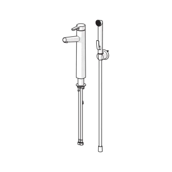 ORAS INSPERA Paaugstināts izlietnes jaucējkrāns, 3002F