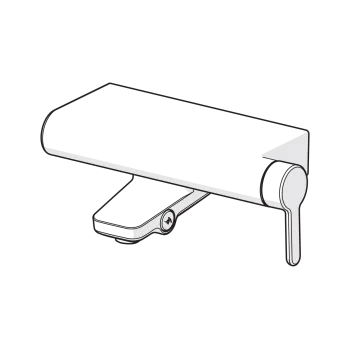 Vannas / Dušas maisītājs ORAS INSPERA iebūvējams, 3040U