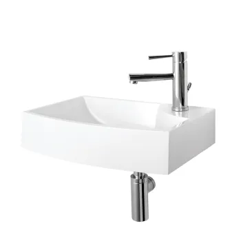 Izlietne PAA STEO MINI Akmens masas 470x310mm, Balta