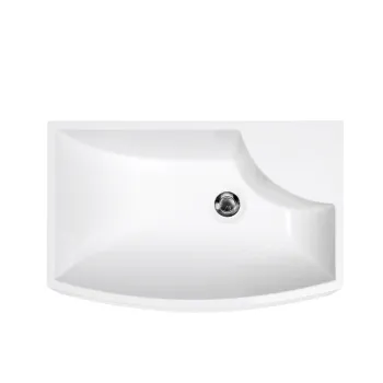 Izlietne PAA STEO MINI Akmens masas 470x310mm, Balta