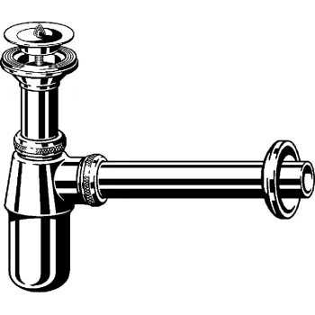 VIEGA Izlietnes sifons/glāze ar izpl. 1 1/4x32 102845 VIEGA Izlietnes sifons/glāze ar izpl. 1 1/4x32 102845