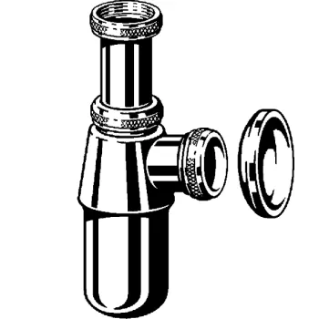 VIEGA Izlietnes sifons/glāze bez notec. 1 1/4x32 106164 VIEGA Izlietnes sifons/glāze bez notec. 1 1/4x32 106164