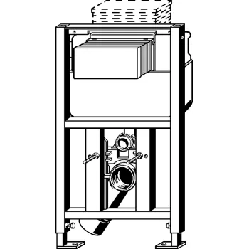VIEGA Rāmis  WC Montāžas modulis 718336 VIEGA Rāmis  WC Montāžas modulis 718336