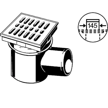 VIEGA pagraba traps,horizontāls DN100, 106003 VIEGA pagraba traps,horizontāls DN100, 106003