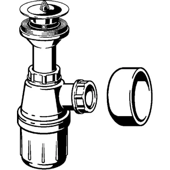 VIEGA Izlietnes sifons/glāze ar izpl. 1 1/4x32 102531 VIEGA Izlietnes sifons/glāze ar izpl. 1 1/4x32 102531